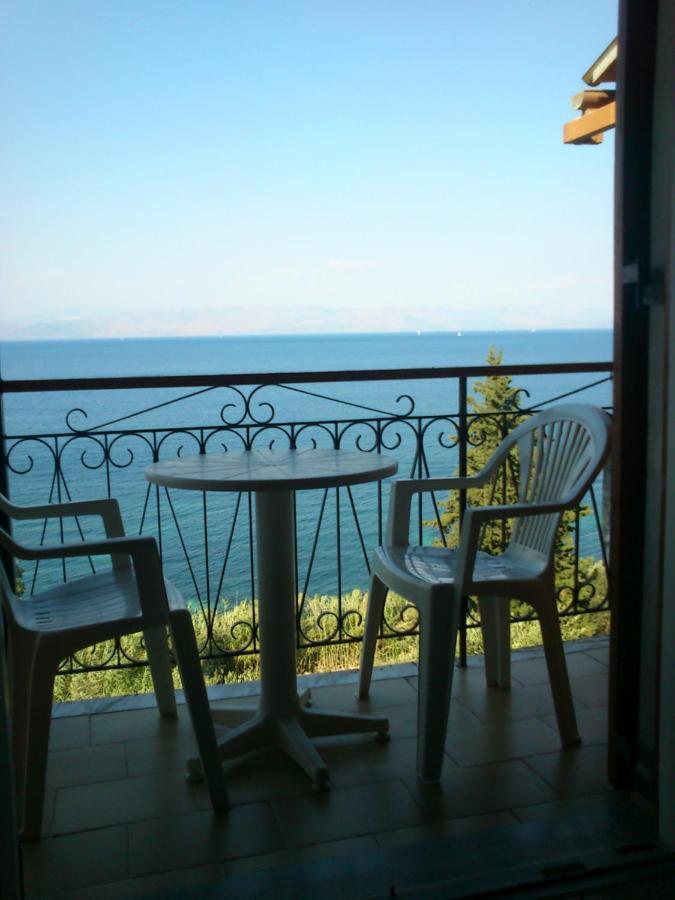 Corfu Bay Sea View Apartments 100M From The Beach Benitses  Ngoại thất bức ảnh