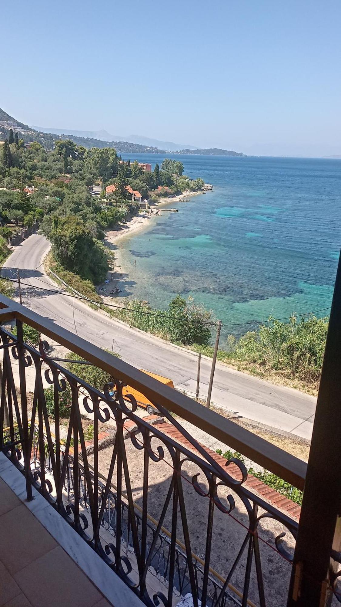 Corfu Bay Sea View Apartments 100M From The Beach Benitses  Ngoại thất bức ảnh